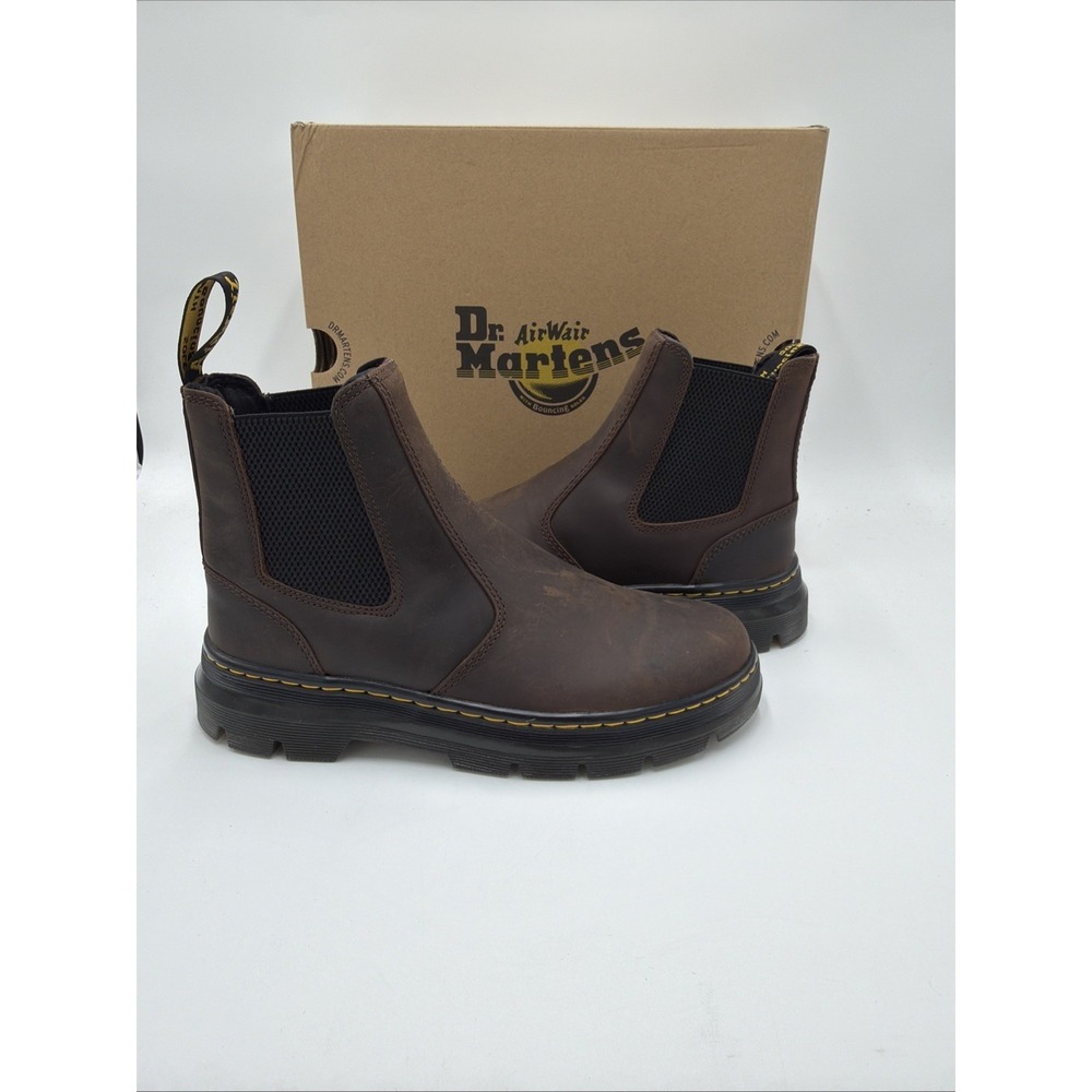 Dr. Martens Women's Embury Crazy Horse Leather Boots 11 NWB MSRP $ 129